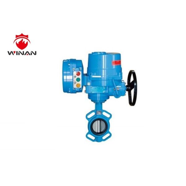 China Desulfurization Butterfly Fire Fighting Valves Handle Operated 300PSI Pressure factory