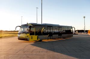 China Full Aluminum Body Short Turn Radius Airport Limousine Bus Aero Bus factory