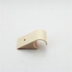 Beige JY-A009 ABS Pipe Clamp Plastic Tube Connectors 3mm Thickness