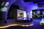 Customize Glass 200 Led Gobo Projector Light 4500lm 7500K DMX512