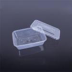 Clear Hinged 1000ml Disposable Plastic Food Tray