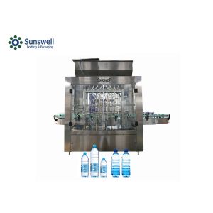 China Linear Weighting PET Bottle Filling Line 2000BPH With 8 Nozzles on sale