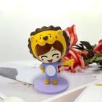 Collectible Action Figure Cartoon , NFT Vinyl Toys PVC Vinyl Material