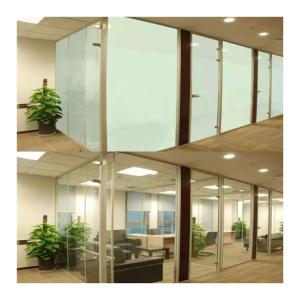 China Easy Clean PDLC Smart Glass Soundproof PDLC Intelligent Glass PDLC Privacy Glass WiFi Control for building curtain walls factory