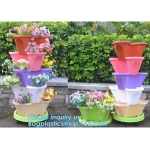 strawberry hydroponic vertical farming planter pots garden flower pots,nursery