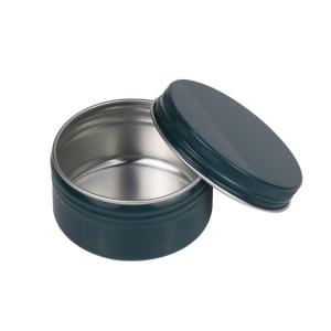 China Morandi Green 30ml 50ml 100ml Cosmetic Jars Screw Thread Empty Lip Balm Tins factory
