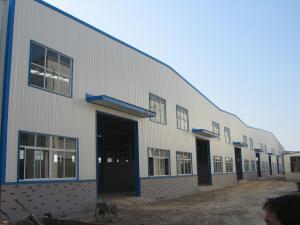 China High Strength Bolt Prefabricated Steel Structure Building For Garage-For Hangar factory