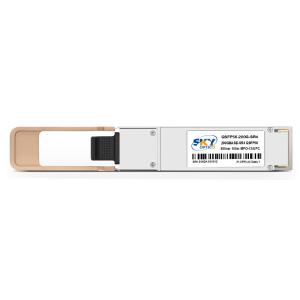 China QSFP 200G Optical Module Max Link Length Of 100m On OM4 Fiber SFF-8636 Compliance factory