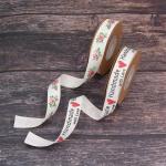 15mm*10m Printed Cotton Ribbon For Gift Packing And Garment Accessories
