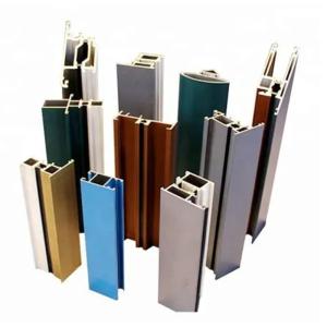 China Anodized Extrusion Aluminium Profile For Sliding Wardrobe Door factory