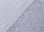 Metallic Sequin Mesh Fabric 3mm Silver Sequin Dress 45*150cm SGS