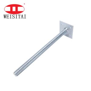 China 6.35MM Hollow Scaffolding Jack Base For Construction factory