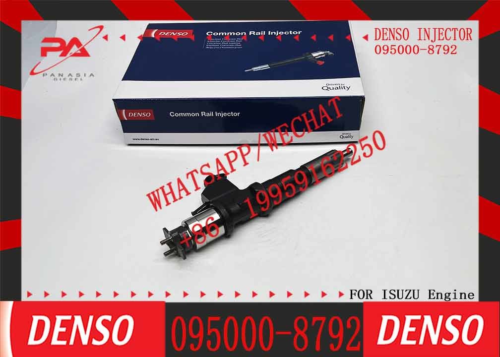 Hot selling Common Rail Fuel Injector 095000-8790 095000-8791 095000-8792 095000-8793 8-98140249-3 For ISUZU 6UZ1