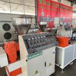Corrosion Resistant PVC Water Pipe Machine , Flexible Pipe Making Machine