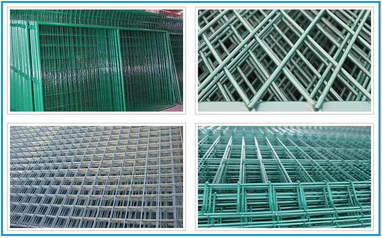 No Complaint New And Hot square post color steel wire mesh fence