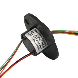 China Shock Material Rotary Slip Ring Joint Electrical Connector factory