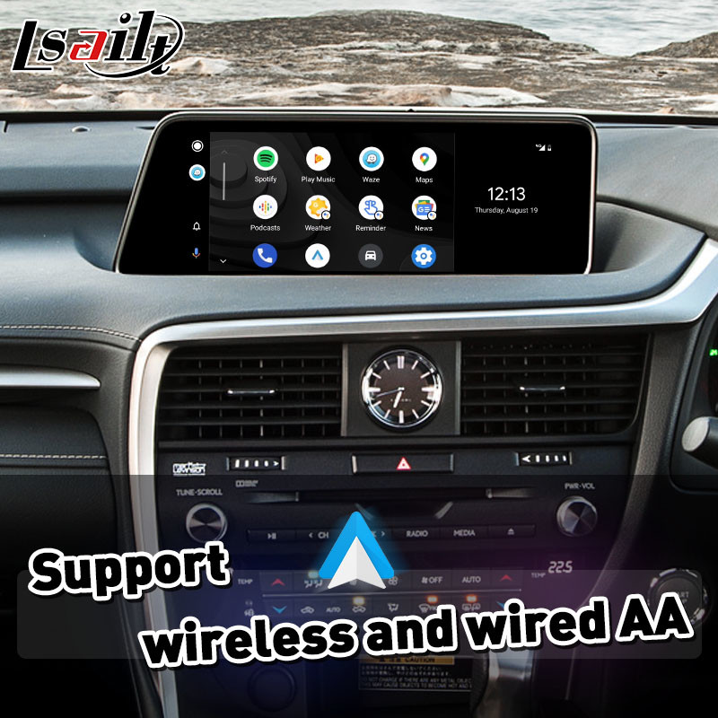 Wireless Android Auto Carplay Interface for Lexus RX350 RX200T RX 350 Mouse Control 2016-2019