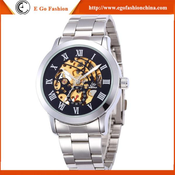 SH32 Full Stainless Steel Watch for Man Unisex Watches Mechanical Watch Roman