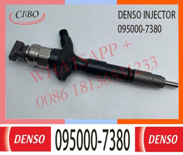 095000-7380 Neutral Common Rail Diesel Fuel Injector For TOYOTA 23670-30240