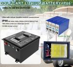 Lithium Golf Cart 36V 38.4V 100Ah LiFePO4 LFP Battery Pack with LCD LED Display
