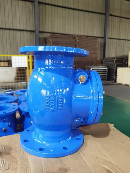 Water / Steam / Oil / Gas Swing Type Cast Iron Check Valve PN10 - PN16 125lb -