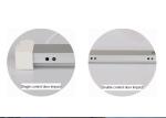 Long Life Furniture Cabinet Lighting Built - In Gated Induction DC 12V