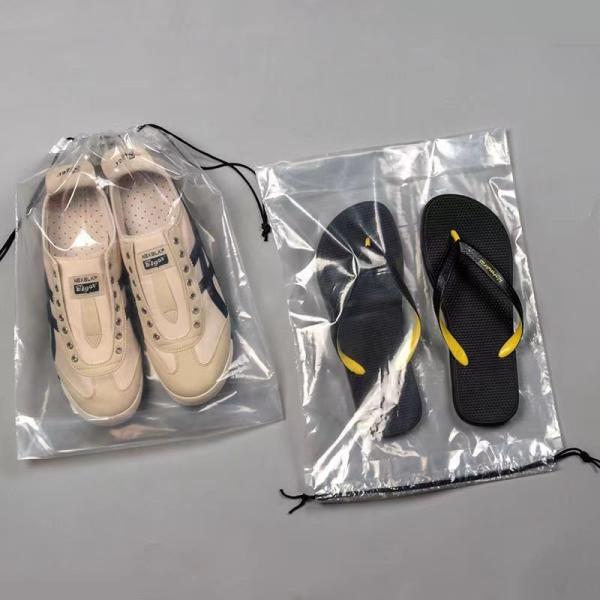Trending 2023 Customizable Transparent Waterproof Shoe Storage Bags for Travel