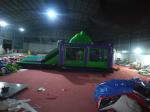 Reliable Safe Inflatable Hulk Bounce House Double Stitching Everywhere