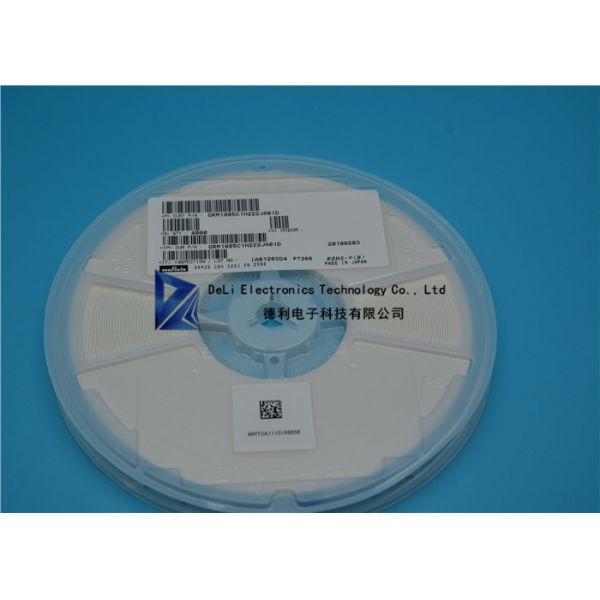 GRM1885C1H222JA01D 2200pF ±5% 50V Ceramic Capacitor C0G NP0 0603 MLCC Mounting