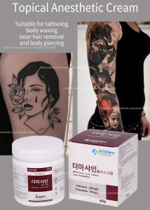 China 450G Topical Lidocaine Cream / Numbing Cream For Face Microneedling Tattoo Permanent Makeup factory