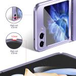 Samsung Zflip5 Foldable Screen Luxury Phone Cases Shockproof Electroplate PC