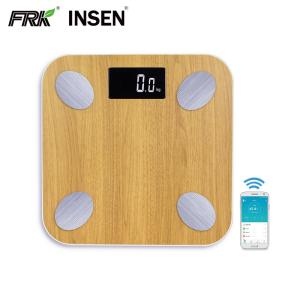 China Square ABS Frosted Surface Bluetooth Smart Body Fat Scale factory