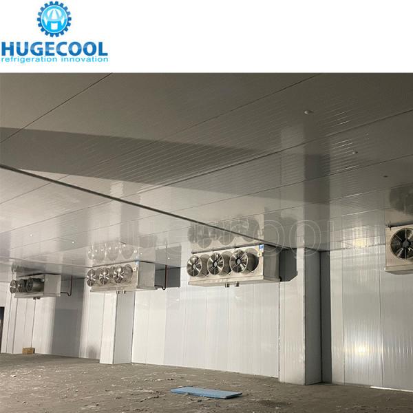 Color Steel Mini Walk in Cooler Room with Sliding Door Refrigerant Freon Space
