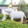 Buy cheap Customized Home Decor Sculptures Cartoon Dog Fiberglass Animal Sculpture from wholesalers