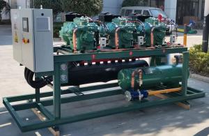 China Semi Hermetic Parallel Refrigeration Rack Systems Multi Stage Energy Adjustments condenser unit factory