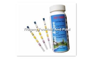 China 6-In-1 Swimming Pool Cleaning Equipment Water Test Strips 50 Strips Each Bottle factory