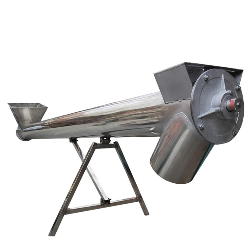 OEM Custom Spiral Conveying Equipment Auger Conveyor Machine Screw Auger Conveyor