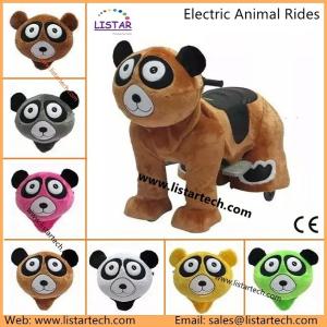 China walking robot ride animal rides mall motorized plush riding animals factory