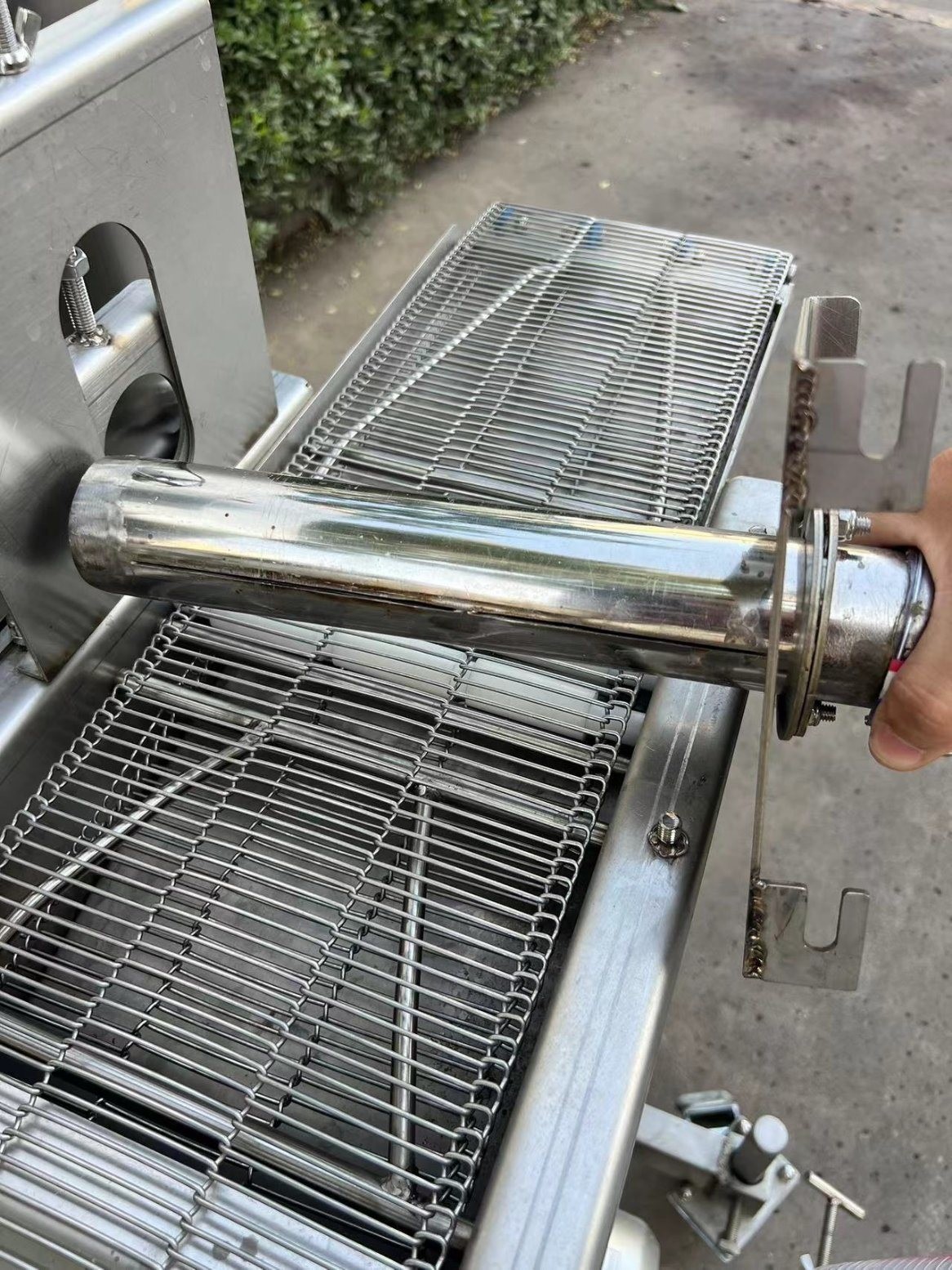 Thermal Processing Customized Tempura Chicken Battering Machine with Customized