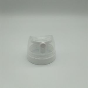 China Aerosol Spray Cap Customizable Overcap with Tamper-Evident Seal for Branded Packaging factory