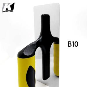 China Rustproof OBM Stainless Steel Plastering Float , Length 20cm Finishing Trowel Drywall factory