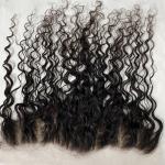 13x4 HD Lace Frontal 10A Brazilian Italy Curly Frontal Closure Human Hair 100%