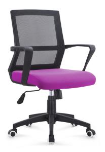 China Middle Back Officeworks Office Chairs , Colorful Desk Chairs For Conference Room factory