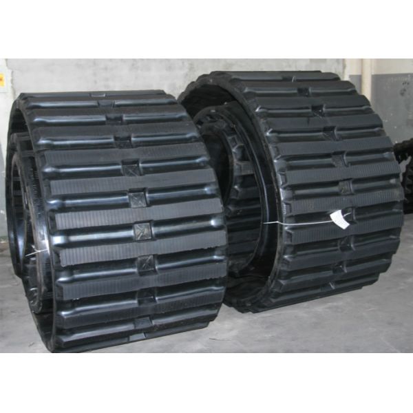 Alternative Komatsu Rubber Tracks , Dumper Crawler Track Superior Traction