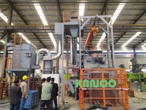 600mm Drum Diameter Drum Type Shot Blasting Machine for Cleaning and Descaling