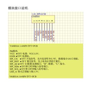 Directly Sell 1.44 inch TN TFT LCD Display Screen 128*128 with Ili9163C SPI
