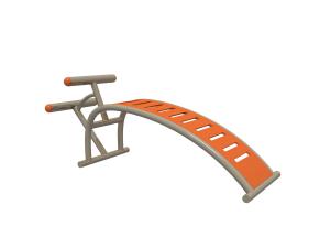 China Good Quality Popular Single Seat Sit-up Outdoor Fitness Equipment for Sit-ups HD-12602 factory