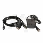 Dual USB to LP-E6 Dummy Battery Adapter DC Coupler for Canon EOS 5D 7D Mark II