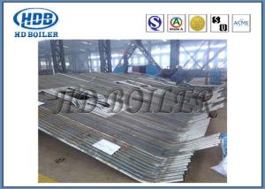 China Steam Boiler Water Wall Panels , Membrane Water Wall Tubes In Boiler Well Painted factory