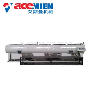 China Double Screw Plastic Pipe Extrusion Machine , PVC Pipe Extrusion Line Durable factory